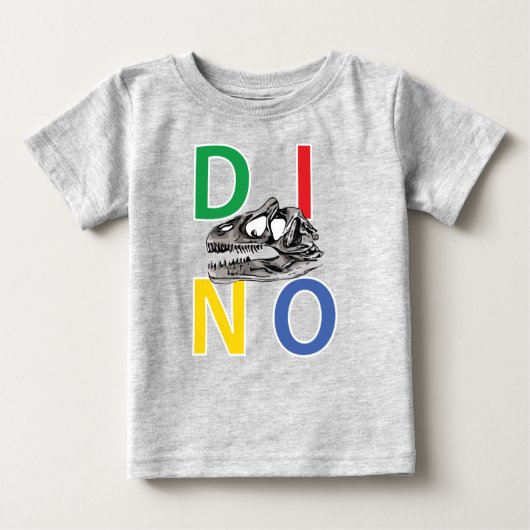DINO - Baby Fine Jersey T-Shirt (Voorkant)