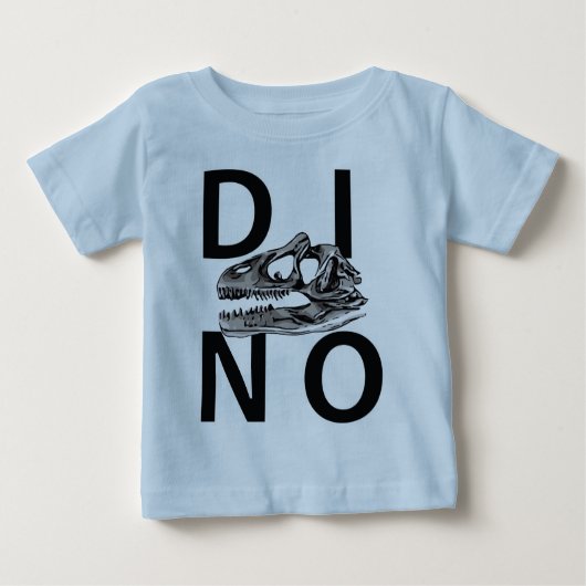 DINO - Baby Fine Jersey T-Shirt (Voorkant)