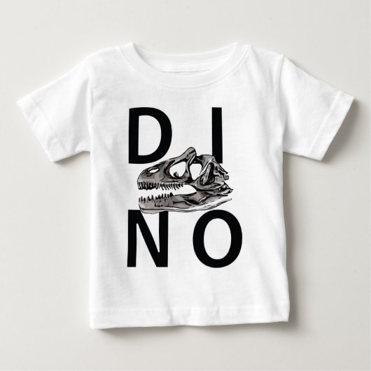DINO - Baby Fine Jersey T-Shirt (Voorkant)