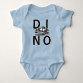 DINO - Baby Jersey Bodysuit (Voorkant)