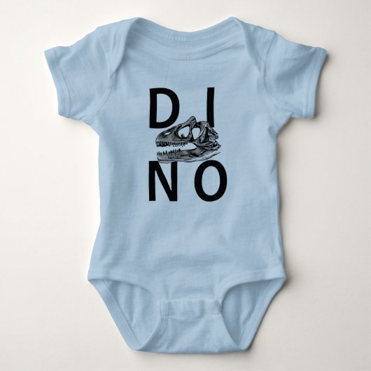 DINO - Baby Jersey Bodysuit (Voorkant)