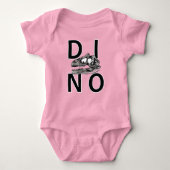 DINO - Baby Jersey Bodysuit (Voorkant)