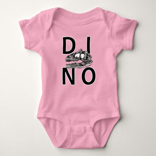DINO - Baby Jersey Bodysuit (Voorkant)