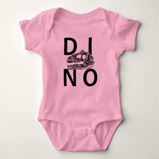DINO - Baby Jersey Bodysuit (Voorkant)