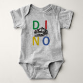 DINO - Baby Jersey Bodysuit (Voorkant)