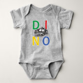 DINO - Baby Jersey Bodysuit (Voorkant)