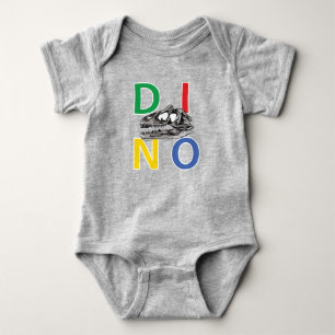 DINO - Baby Jersey Bodysuit
