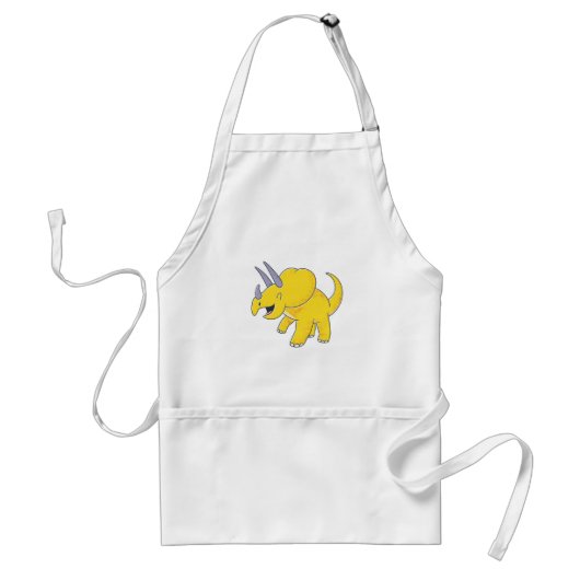 Dino Baby Standaard Schort (Voorkant)