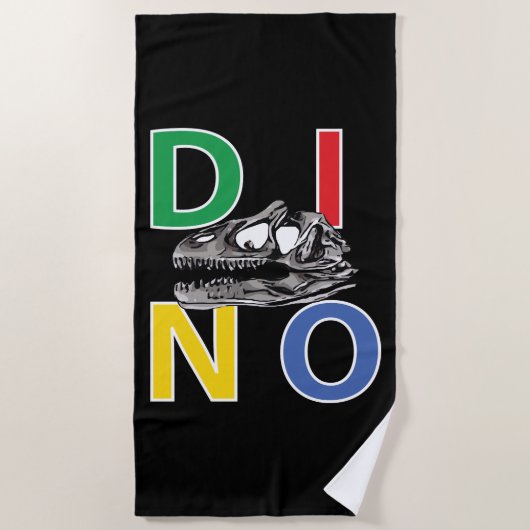 DINO - Badhanddoek (Voorkant)