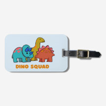 Dino-Bagagelabel