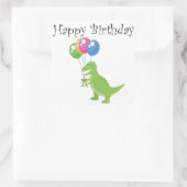 Dino Balloon Sticker (Tas)