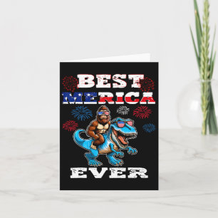 Dino Bigfoot 4 juli 1776 Jongens Amerikaanse vlag  Kaart