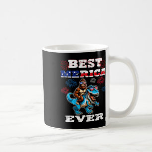 Dino Bigfoot 4 juli 1776 Jongens Amerikaanse vlag Koffiemok
