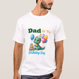 Dino Birthday Parent Shirts! T-shirt