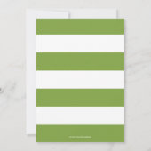 Dino Birthday Party Invite Kaart (Achterkant)