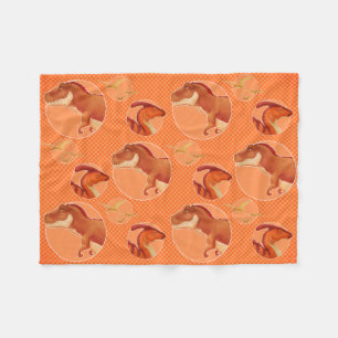 Dino Blanket Fleece Deken