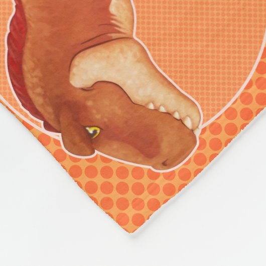 Dino Blanket Fleece Deken (Hoek)