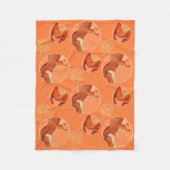 Dino Blanket Fleece Deken (Voorkant)