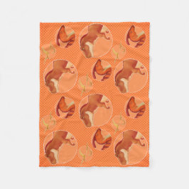 Dino Blanket Fleece Deken