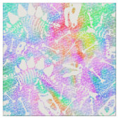 Dino Bone Dig Rainbow Stof (Close Up)