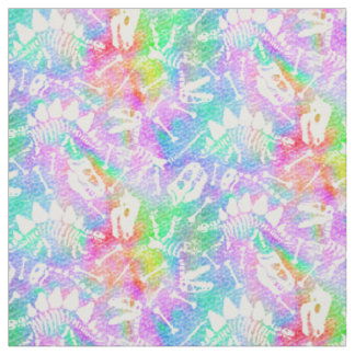 Dino Bone Dig Rainbow Stof