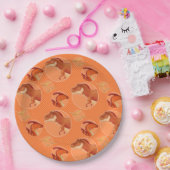 Dino Borden & Bowls Papieren Bordje (Feest)