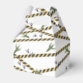 Dino Bouw Partij Favor Box Bedankdoosjes (Achterkant)