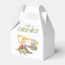 Dino Bouw Partij Favor Box Bedankdoosjes