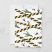 Dino Bouwpartij Dank u kaart (Achterkant)