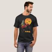 Dino Boys Halloween Monster Truck Dinosaur T rex K T-shirt (Voorkant volledig)