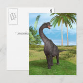 Dino Brachiosaurus Briefkaart (Voorkant / Achterkant)