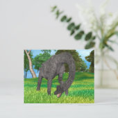 Dino Brachiosaurus Briefkaart (Staand voorkant)