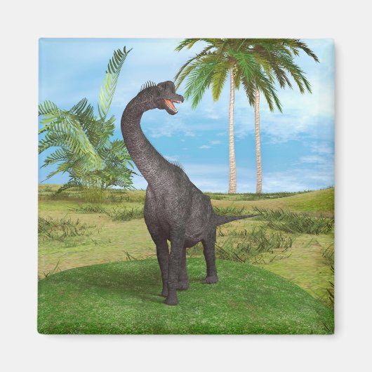 Dino Brachiosaurus Magneet (Voorkant)