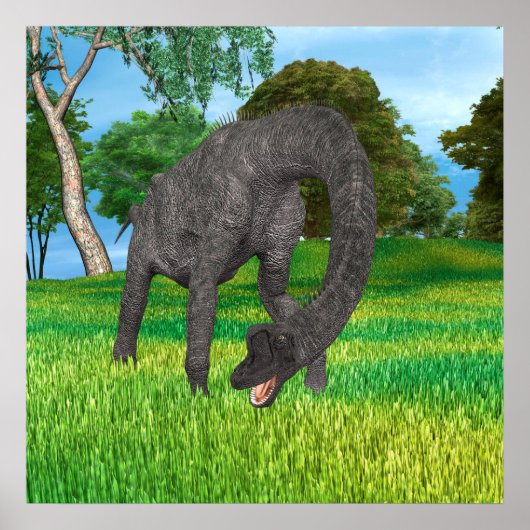 Dino Brachiosaurus Poster (Voorkant)