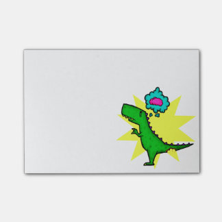 Dino Brain Post-it Post-it® Notes