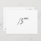 dino briefkaart (Voorkant / Achterkant)