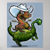 Dino Bronco Poster (Voorkant)