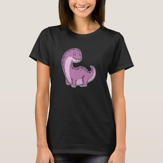 Dino Brontosaurus Dinosaur T-shirt (Voorkant)