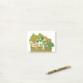 Dino Brul - Kinderkunst voor CHOC Post-it® Notes (Op bureau)