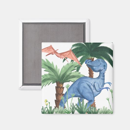 Dino Buddies I Magneet (Voorkant / Achterkant)