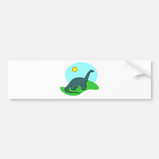 Dino Bumpersticker (Voorkant)