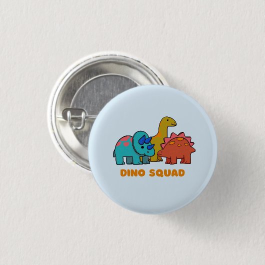 Dino Button (Voorkant /achterkant)
