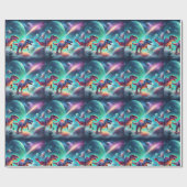 Dino cadeaupapier (Vlak)