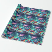Dino cadeaupapier (Uitgerold)