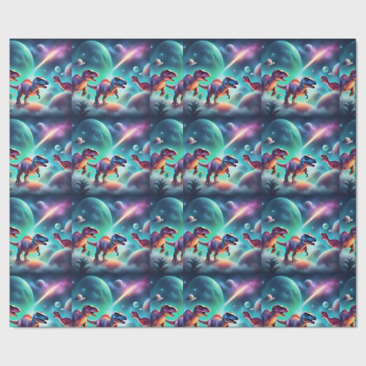 Dino cadeaupapier (Zoom)