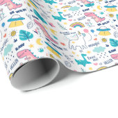 Dino Cadeaupapier (Rol Hoek)