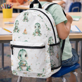 Dino Camp Explorer Bedrukte Rugzak