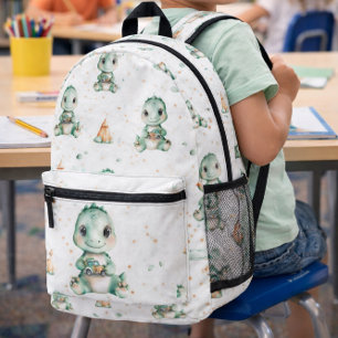 Dino Camp Explorer Bedrukte Rugzak