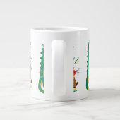 Dino & capy grote koffiekop (Achterkant)