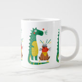 Dino & capy grote koffiekop (Rechts)